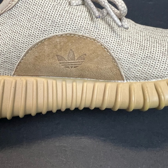 Adidas Yeezy Boost 350 V2 Size 7.5 Low Cream Triple White CP9366 Ape 779001 - Picture 9 of 11